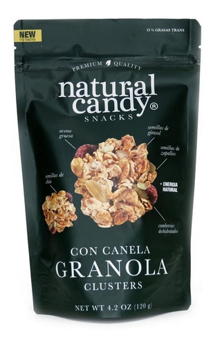 Snack Fit Natural Candy Granola X120grs Proteico