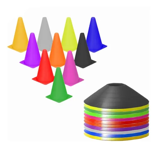 comprar Paquete Entrenamiento Agilidad 6 Conos + 6 Platos Futbol