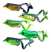 Comprar Señuelos De Pesca De Rana Para Lubina, Señuelos De Pesca Sin