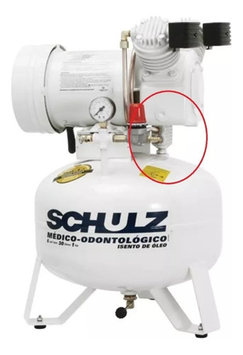 Amortiguador De Pulsaciones  Compresor Schulz Ms V 6 Y Ms 12