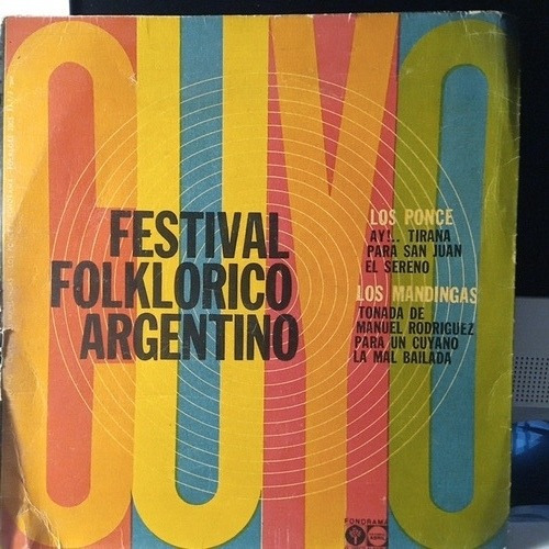 Disco De Vinilico. Rareza.los Mandingas Y Los Ponce. (Usado)