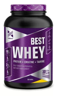 Xtrenght Nutrition Proteínas Best Whey Polvo - Pote - Best whey banana - Unidad - 1 - 907 g - 907 g
