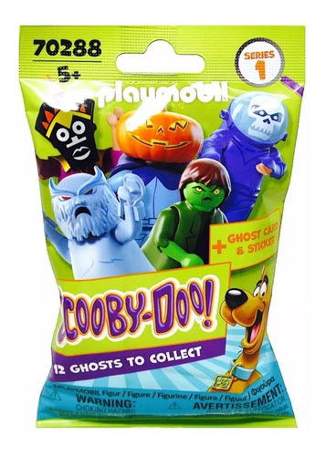 Imagen 4 de 7 de Playmobil 70288 Scooby Doo Figura Sobre Sorpresa Playking