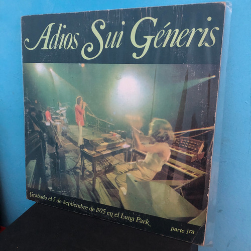 Sui Generis - Adios Sui Generis ( 1ª Parte ) / Lp Vinilo