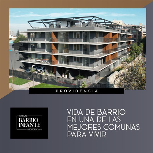 Departamento En Venta De 1 Dorm. En Providencia