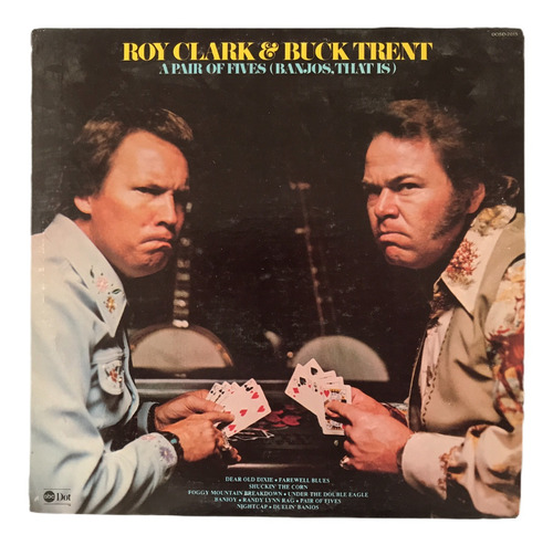 Roy Clark Buck Trent A Pair Of Fives Dueling Banjos Disco Lp