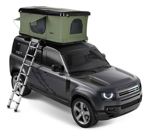 Thule Basin Tienda Para Techo Con Cubierta Rígida Negro