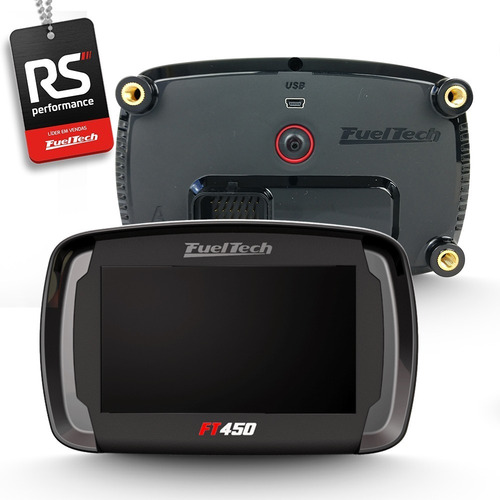 Imagem 3 de 9 de Fueltech Ft450 6m Wide Band Nano Chicote 4,5 M + Sonda Bosch