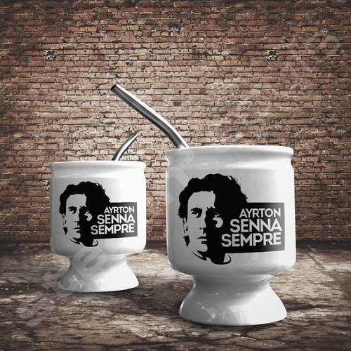 Mate Plastico Formula 1 #080 | F1 / Ayrton Senna / Racing