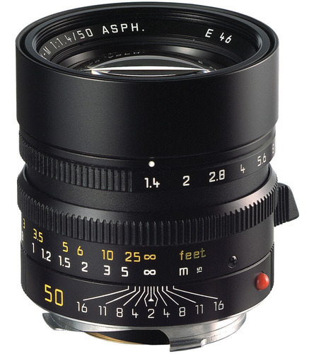 Leica Summilux-m 50mm F/1.4 Asph. Lente (black)