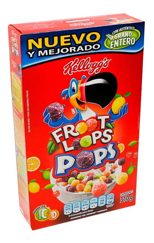Cereal Bolitas De Maiz Sabor Frutas Froot Loops Kelloggs 310
