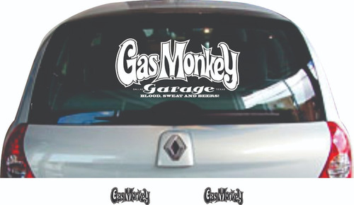 Calcomania 02 Gas Monkey Garage + Regalo !! Graficastuning