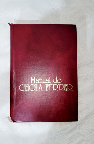 Manual De Cocina Gastronómica Por Chola Ferrer Villa Urquiza