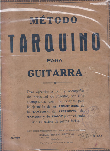 Método Tarquino Para Guitarra