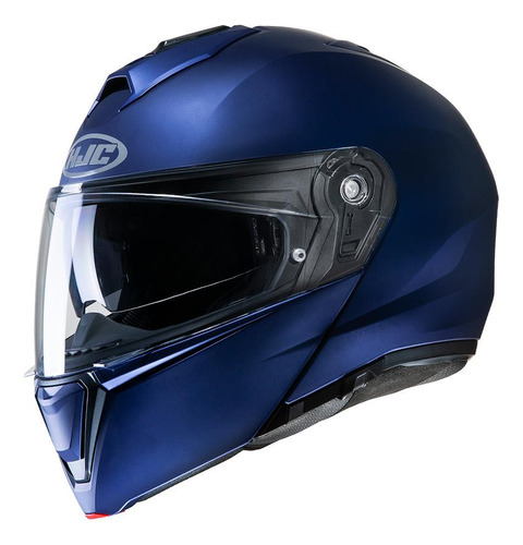 Casco Moto Hjc Rebatible I90 Solido Semi F Metallic