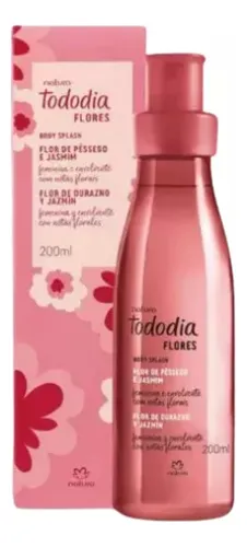 Splash Corporal De Durazno Y Jasmín Tododia Natura 200ml