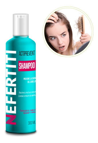 Nefertiti, Shampoo Preventivo De Caída De Cabello 300 Ml