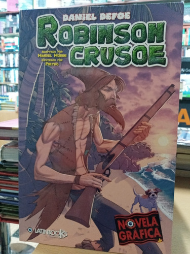 Robinson Crusoe - Defoe - Novela Grafica- Latinbooks - Nuevo