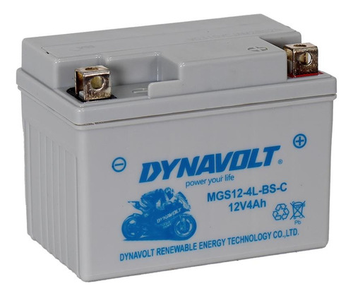 Batería Gel Dtx4l-bs (ytx4l-bs) Dynavolt