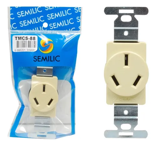 comprar 2 Toma Corriente Tipo Pata Gallina 110-220v C\u002Ftierra Beige