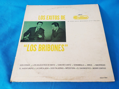 Los Exitos De Los Bribones Acetato Vinil Lp Dos Cosas, Amiga