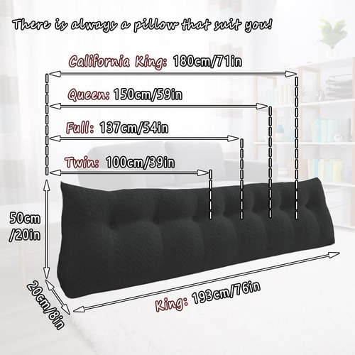 Almohada De Cuña Para Cabecera Triangular De Terciopelo Para