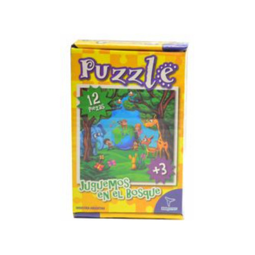 Puzzle 12pzs 11.5x18cm Juguemos En El Bosque - 2365