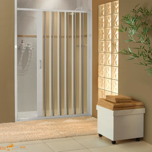 Box Sanfonado Em Pvc 1,00 Lag X 1,85 Alt Branco Frete Grátis