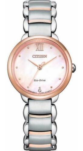 Reloj Citizen Eco-drive Pink Womens Em0926-55y