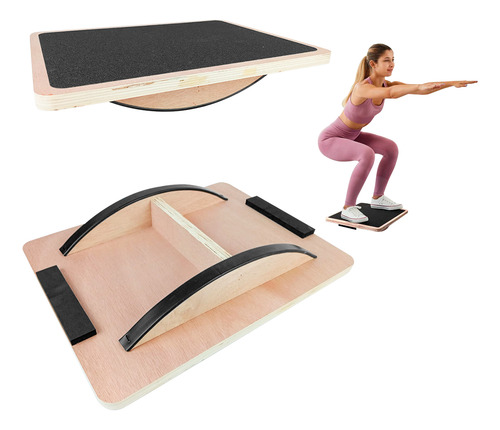 Tabla Tablero Equilibrio Terapia Ejercicio Soporte Madera