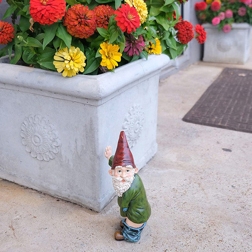 Muñecas Adornos Duendes De Jardín Adornos De Látex 15cm