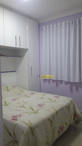 Imagem 5 de 14 de Apartamento Com 3 Dormitórios À Venda, 57 M² Por R$ 330.000,00 - Jardim Irajá - São Bernardo Do Campo/sp - Ap0758