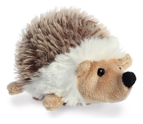 Peluche Aurora Shoulderkins. Erizo Hegdie Color Marrón Claro