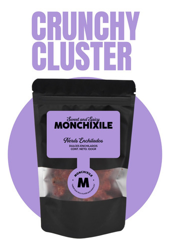 3 Bolsas De Nerds Enchilados Monchixile 100gr