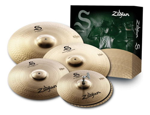 Pack Platillos Zildjian S390 S Family - 4 Platillos 