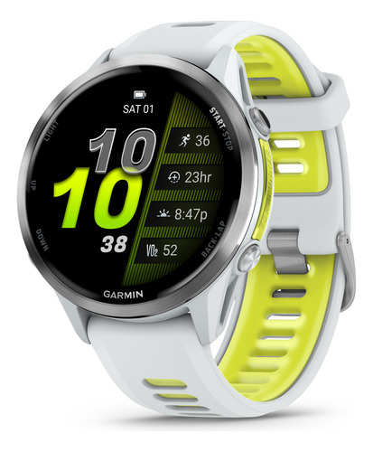 Reloj Garmin Forerunner 970 47mm, Wifi, Gps Amoled Amarillo/amarillo