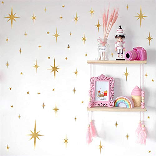 Pegatinas De Pared De Estrellas Habitación De Niñas (...
