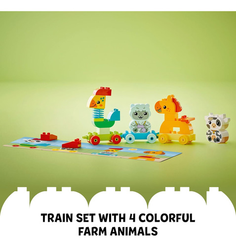 Set De Construcción Lego Duplo My First Animal Train Y Cabal