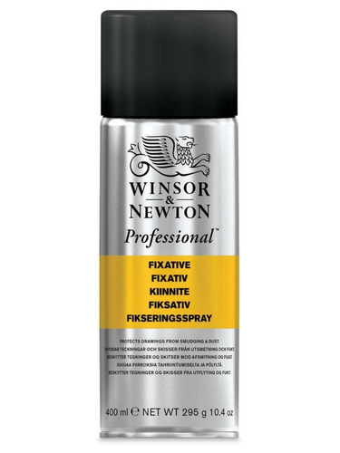 Winsor & Newton Professional - Fijador Dibujo Lata 400 Ml