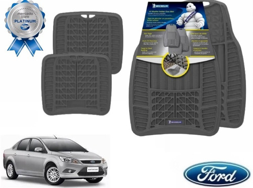 Tapetes 4pz Uso Rudo Gris Ford Focus Hb 2010 Michelin