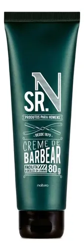 Creme De Barbear Espumante Natura Sr N 80g