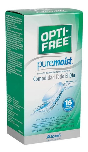 Opti-free Puremoist Solución Desinfectante 120ml