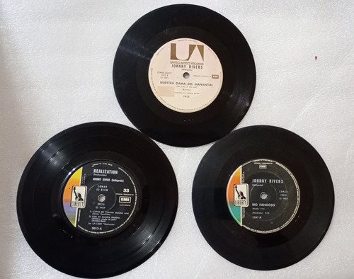 Johnny Rivers Lote X 3 Discos (simples)