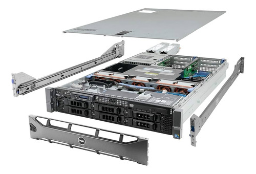 Servidor Dell Poweredge R710, 24 Nucleos,36 Gb Ram,hdd6tb
