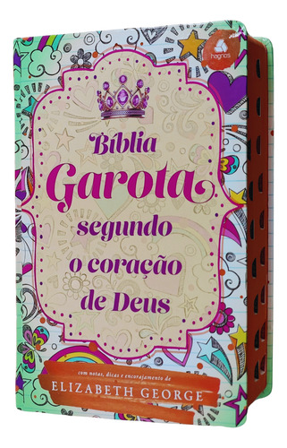 Biblia Da Garota Segundo O Coração De Deus Nova Viva Capa Dura Juventude Com Letra Grande E Indice Lateral