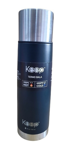 Termo Bala Keep 500ml 4 Colores Mate Té Café