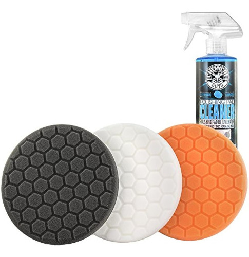 Chemical Guys Hex_3kit_5 5.5  Buffing Pad Sampler Kit, (1) 1