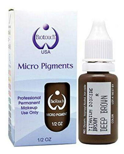 Pigmento Marrón Profundo 15ml - Maquillaje Permanente.