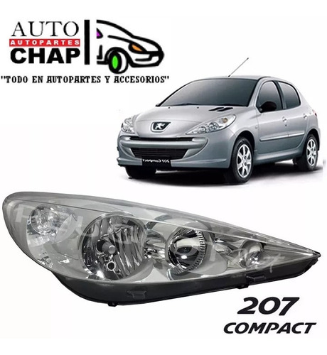 Optica Peugeot 207 2008 2009 2010 2011 2012 2013 2014 2015