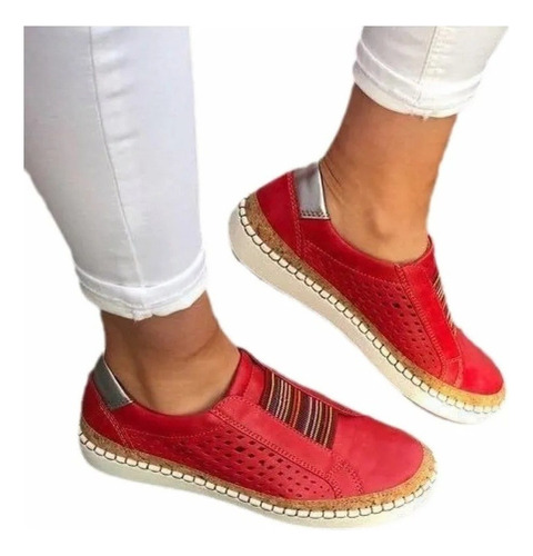 Zapatos Planos Mujer Casual Vulcanize Sneakers